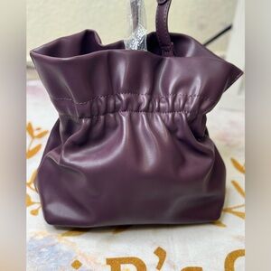 Urban Expressions Purple Bucket Handbag
